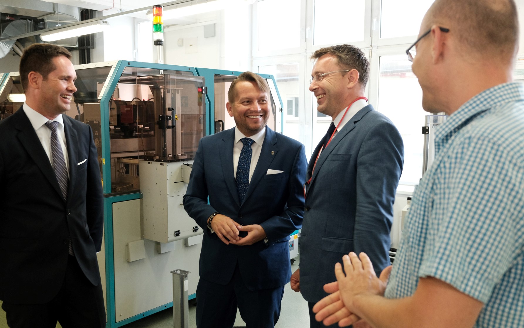 Minister of Transport visits STC (State Printing Works of Securities)