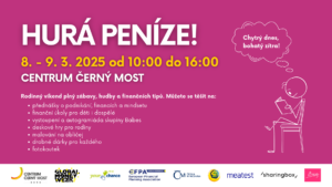Pozvánka na akci Hurá peníze!