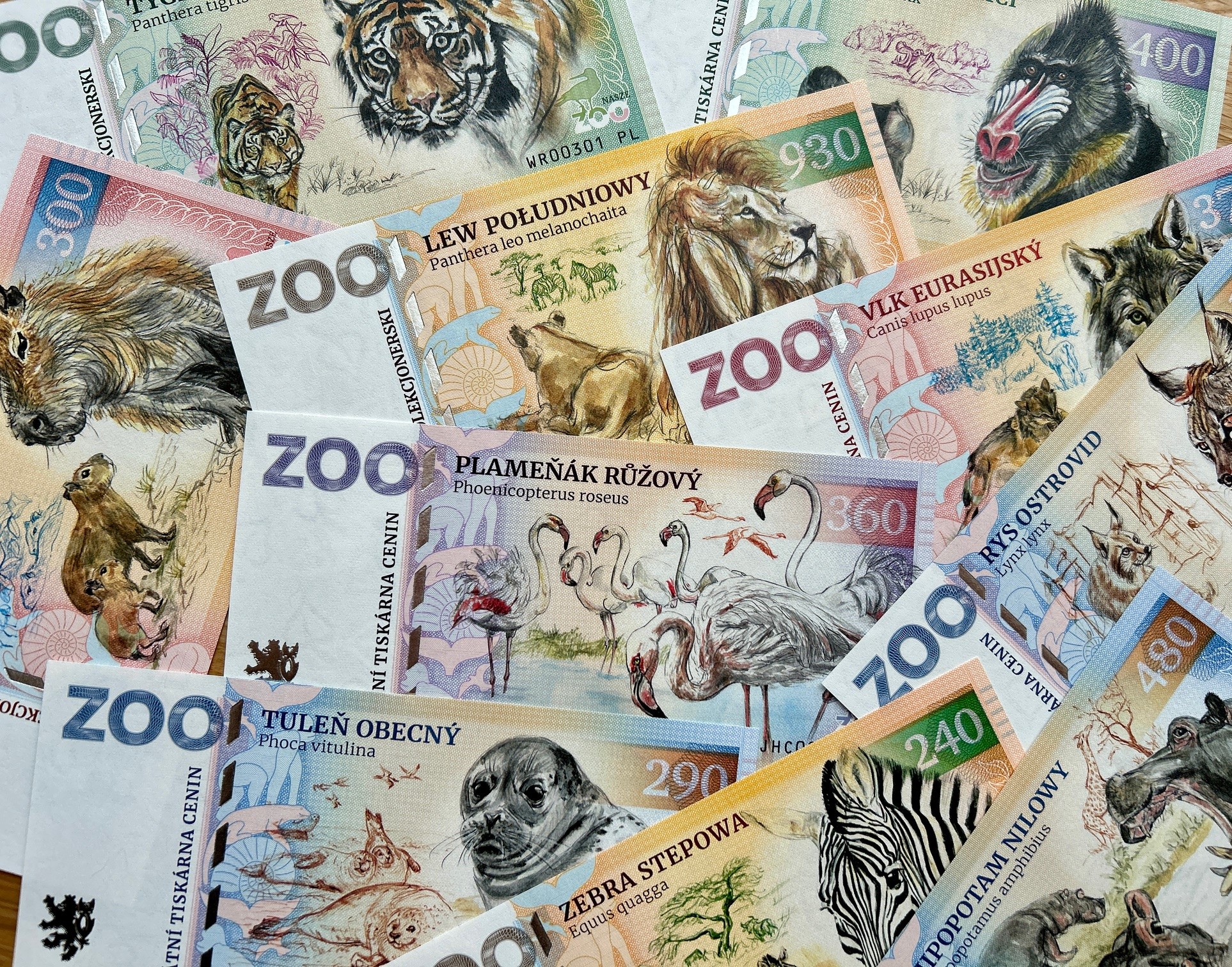 Další Pamětní listy z edice Naše ZOO v prodeji!